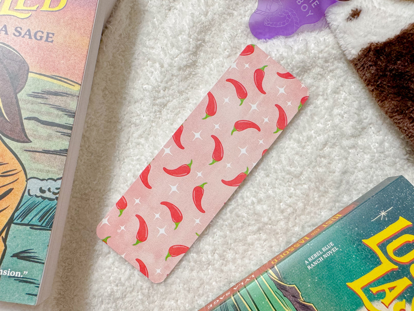 Spicy Pepper - Paper Bookmark