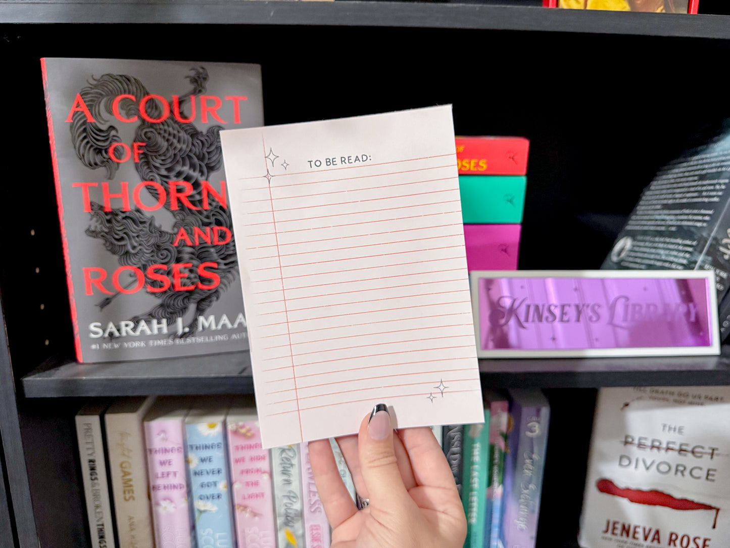 To Be Read (TBR) - 5x7 Notepad