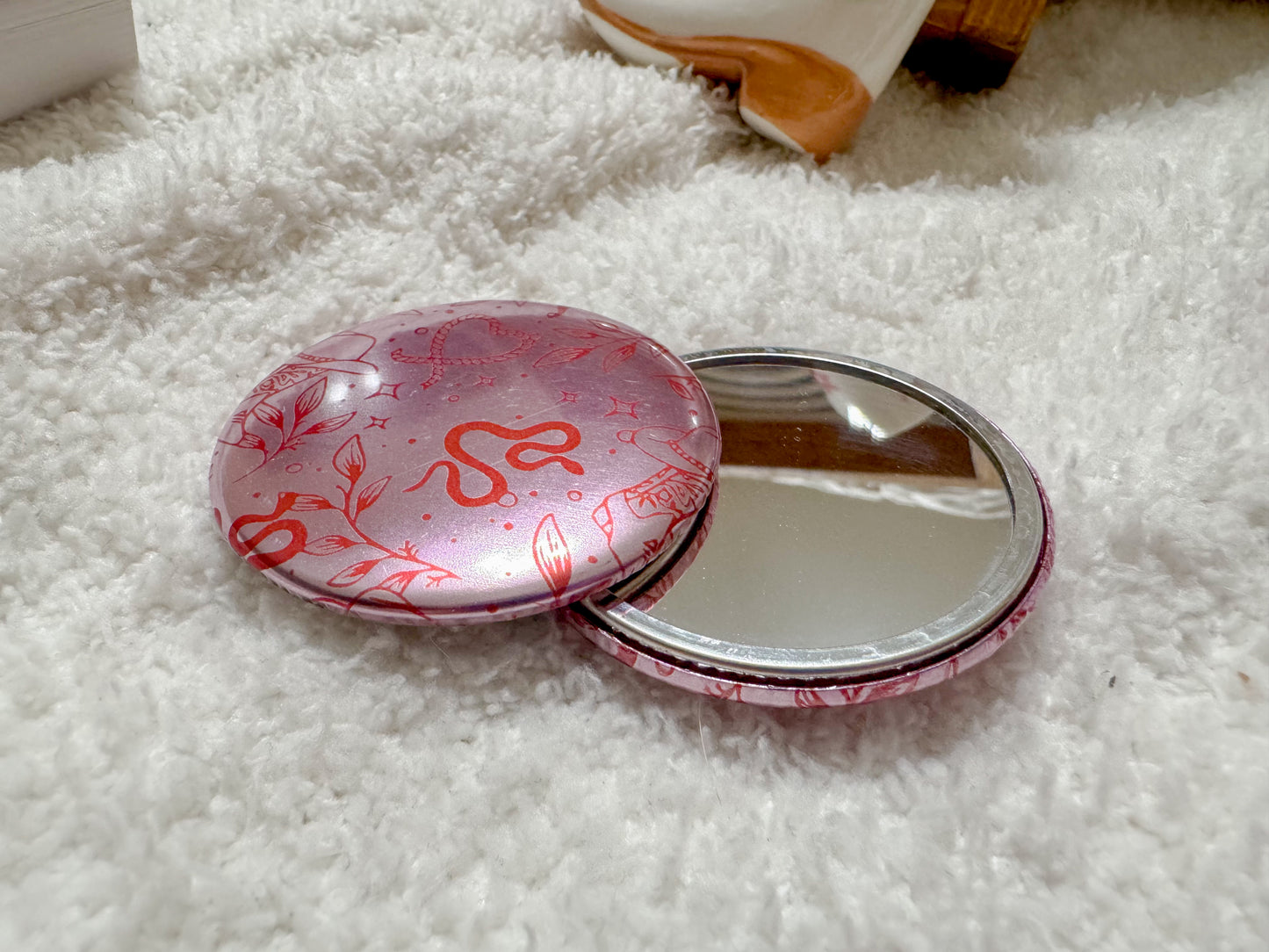 Wild West Pocket Mirror