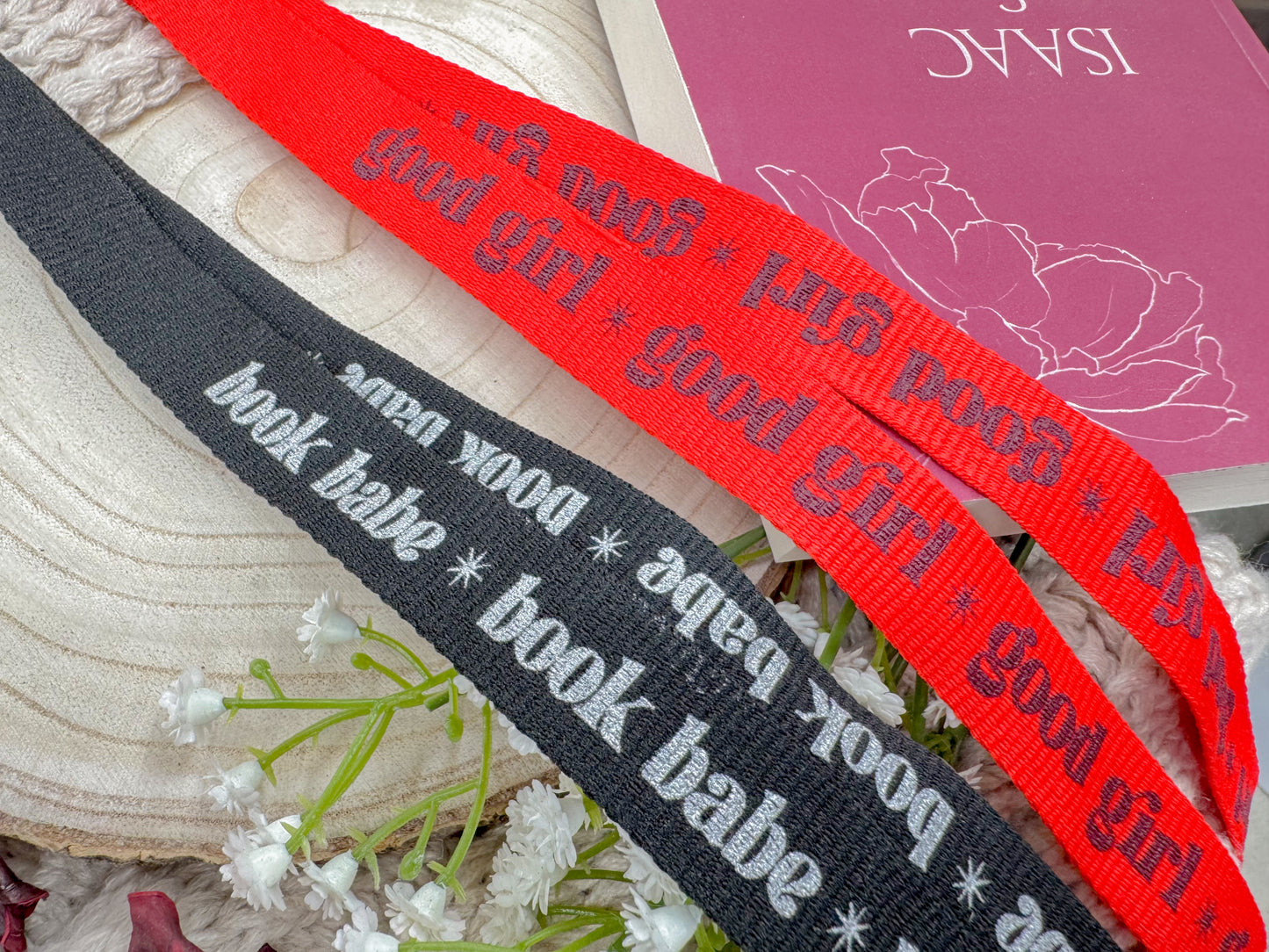 Good Girl/Book Babe Lanyard