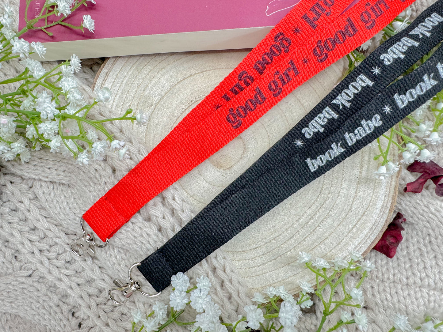 Good Girl/Book Babe Lanyard