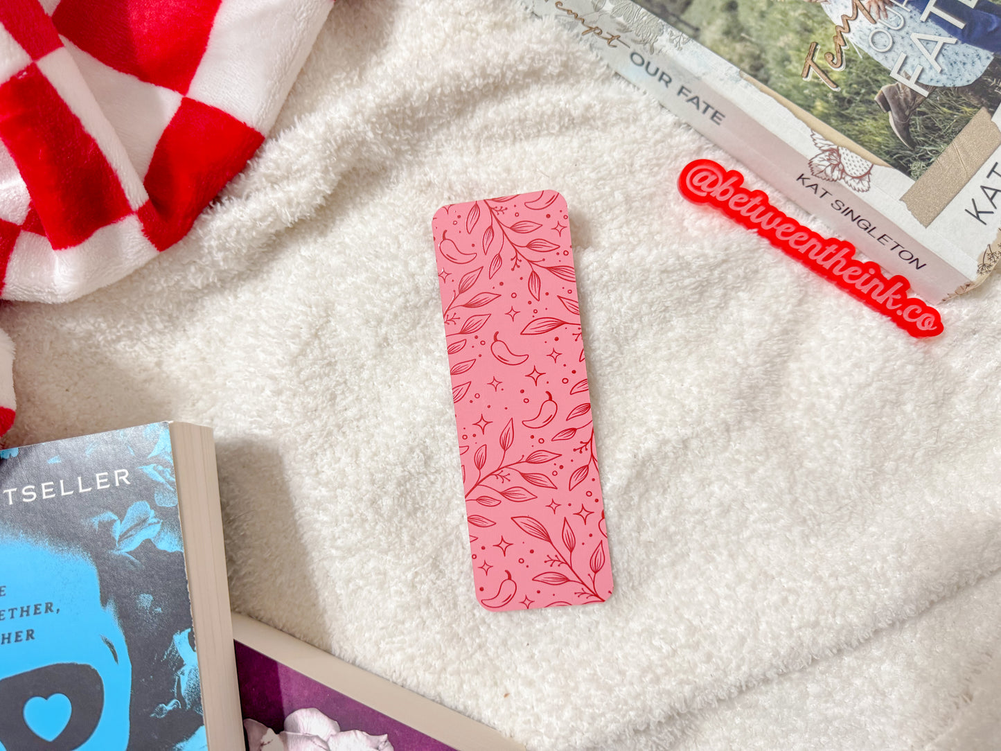 Pepper Garden - Embossed Soft Touch Paper Bookmark
