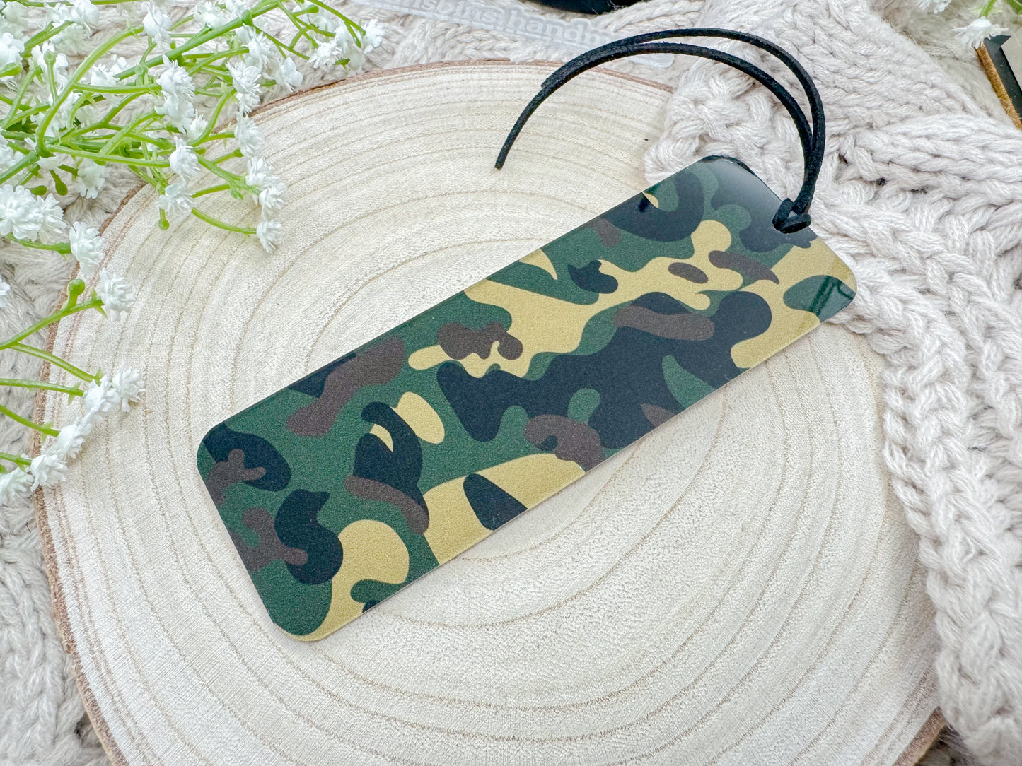 Camouflage Acrylic Bookmark