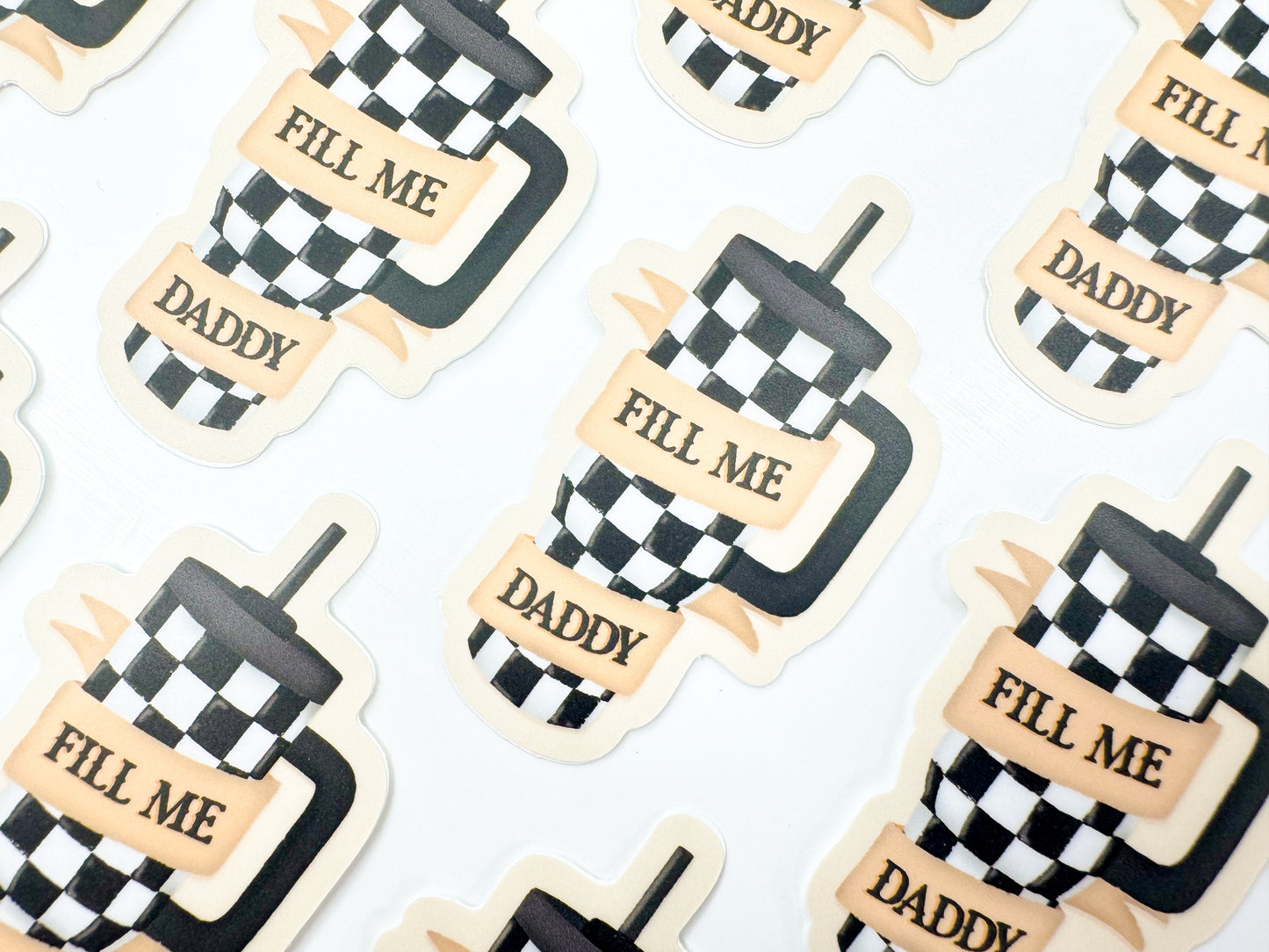 Fill Me Daddy Sticker