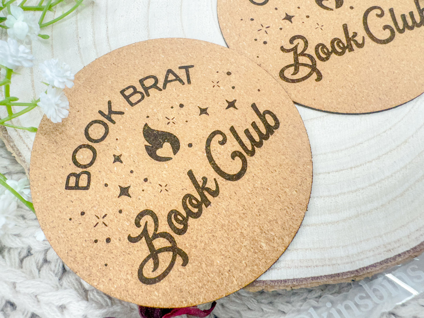 Book Club Thin Coasters