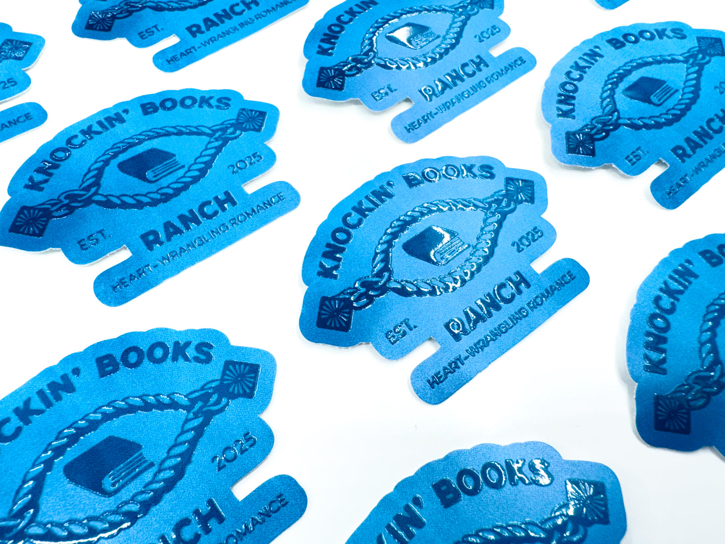Knockin’ Books Ranch Sticker