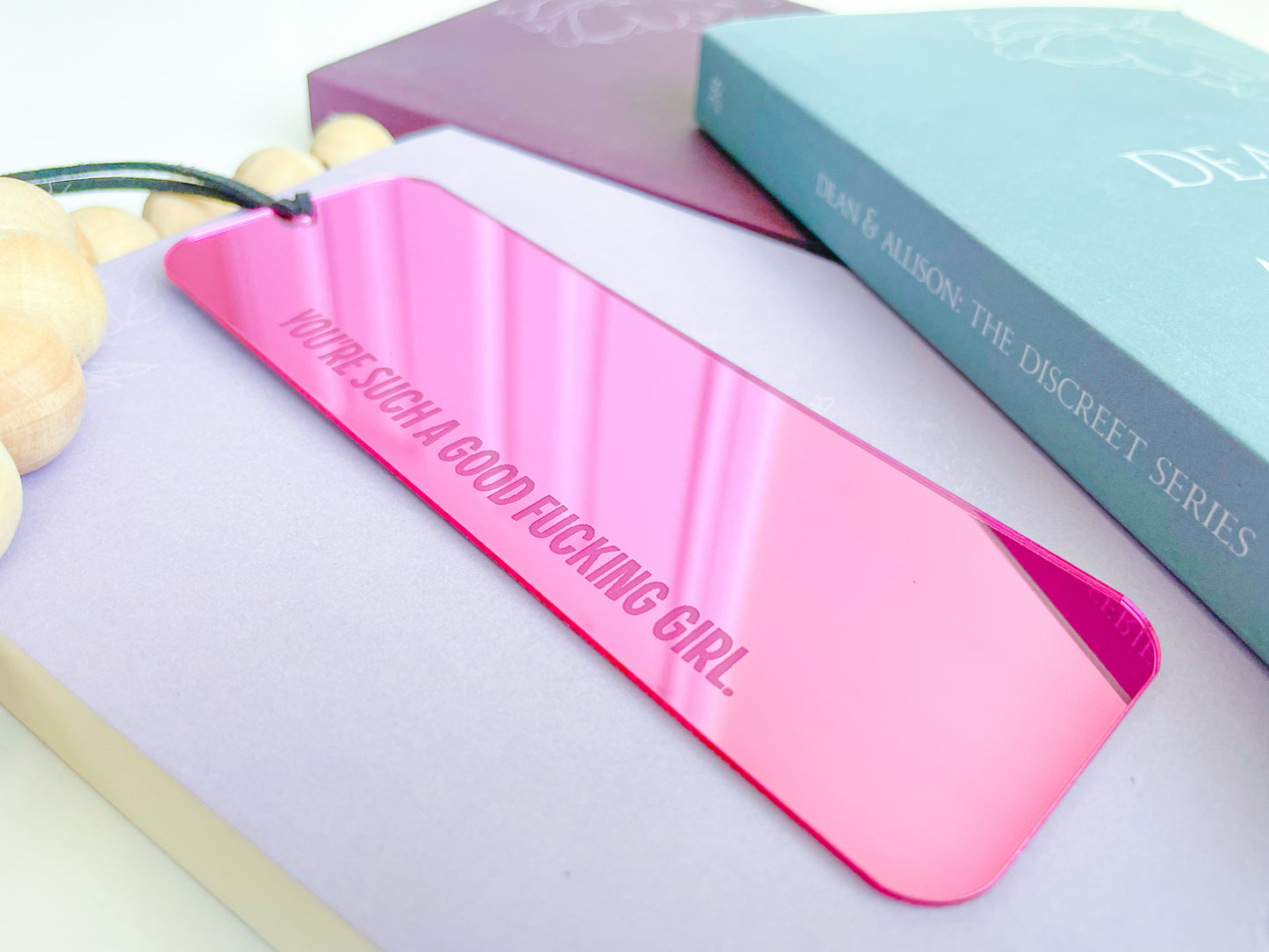 You’re Such a Good Fucking Girl - Pink Mirror Bookmark