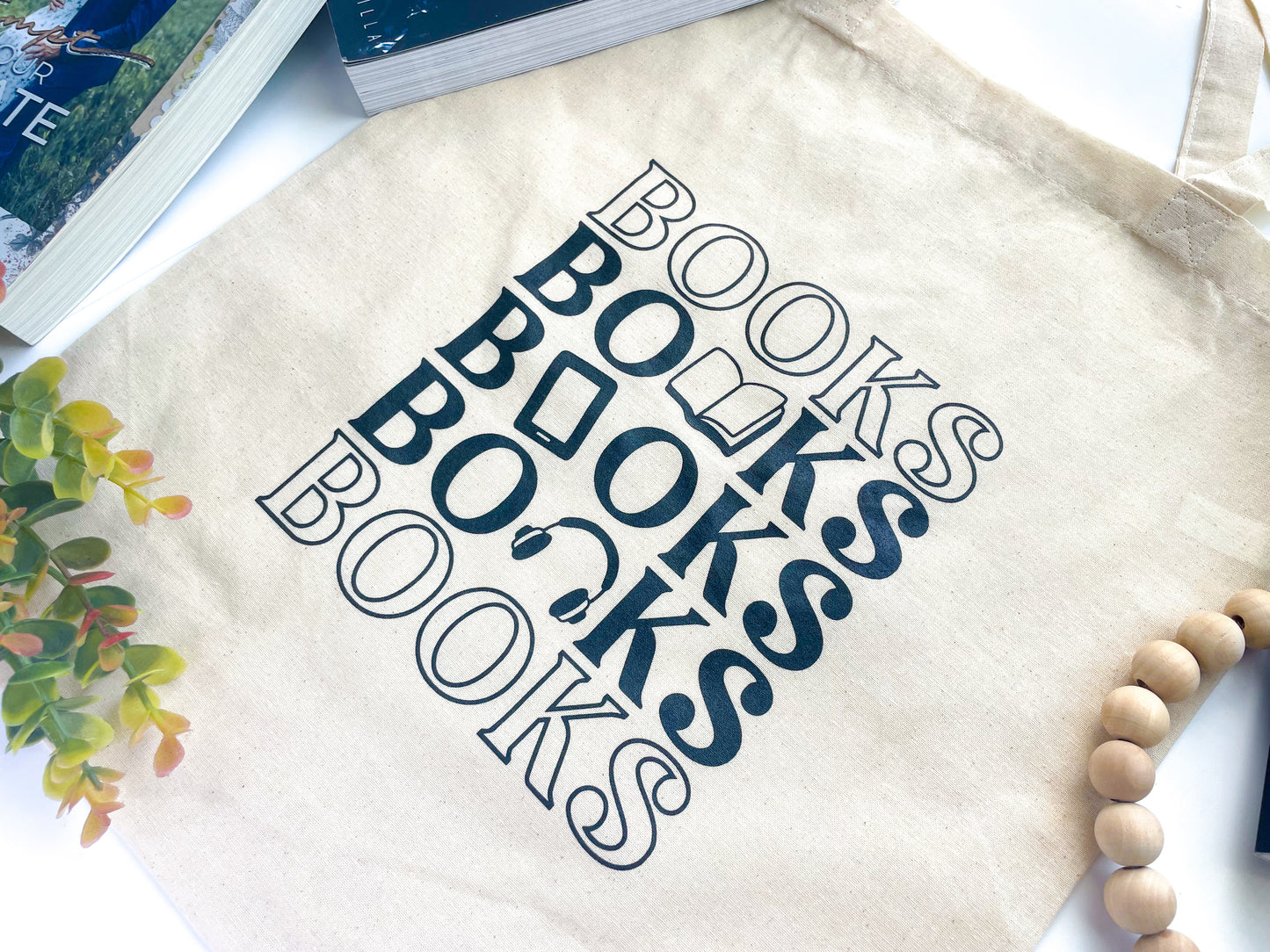 Books Books Books Tote Bag