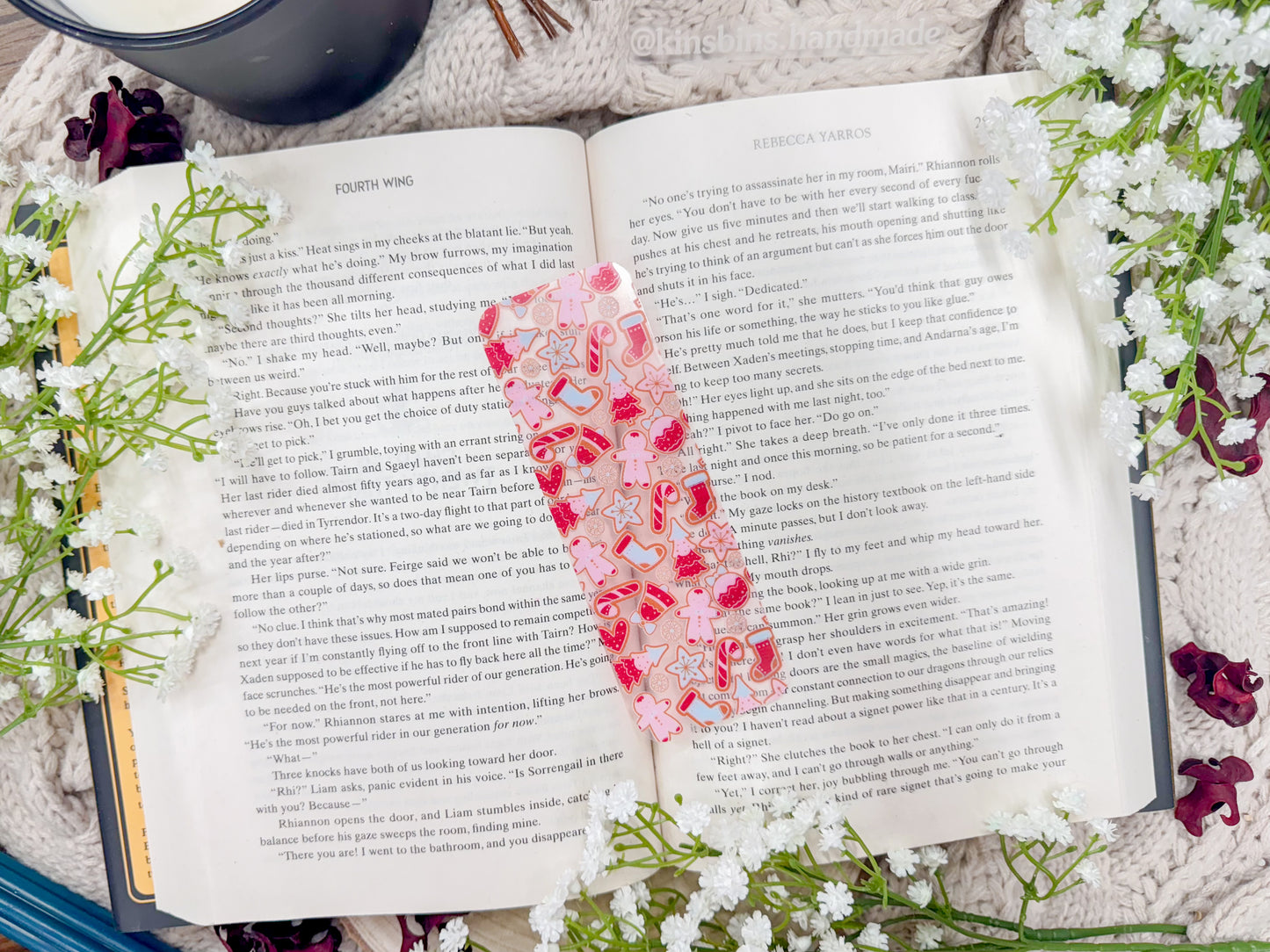 Christmas Cookies - Flexible Bookmark