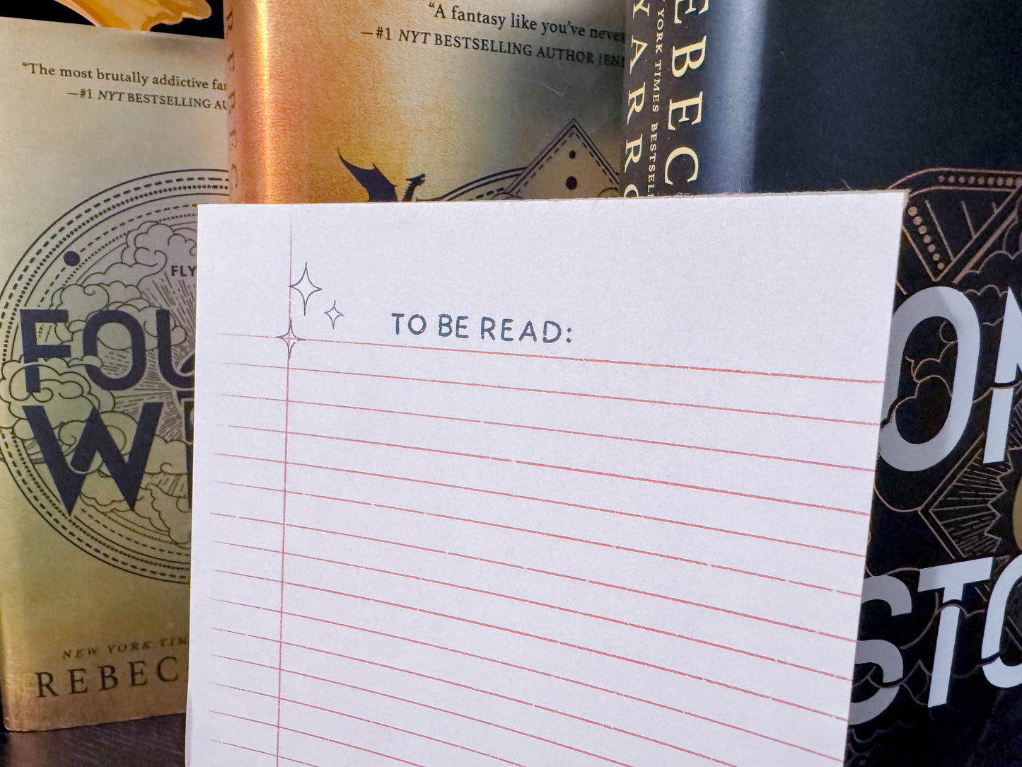 To Be Read (TBR) - 5x7 Notepad