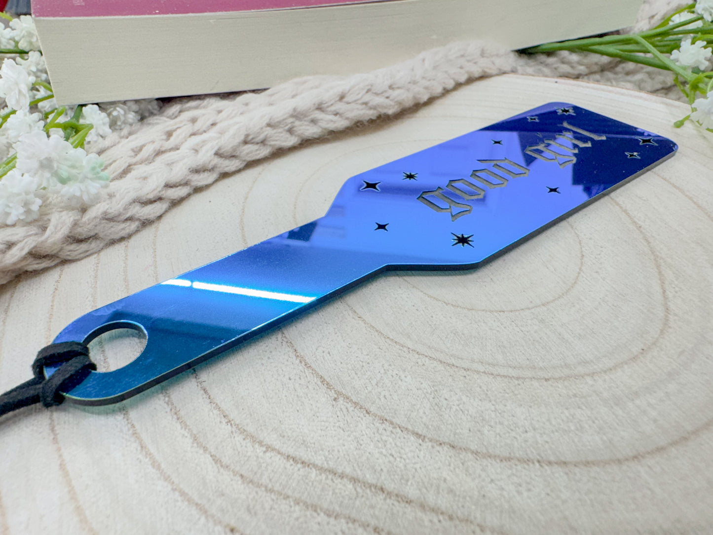 Good Girl - Emerald Prism Acrylic Paddle Bookmark