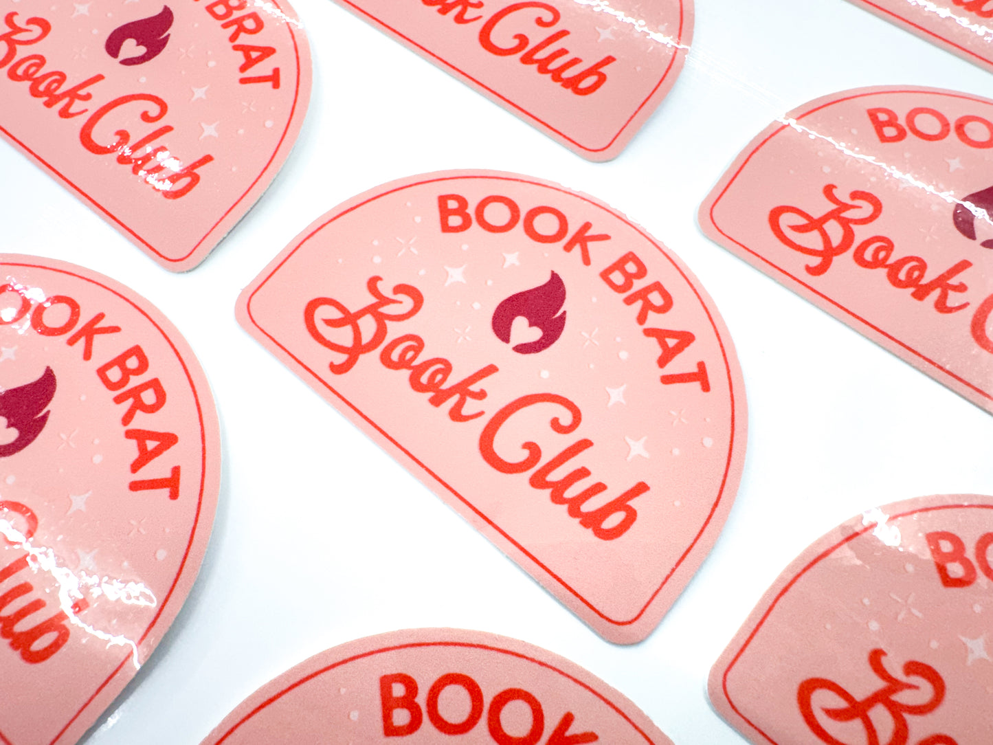 Book Brat Club Sticker