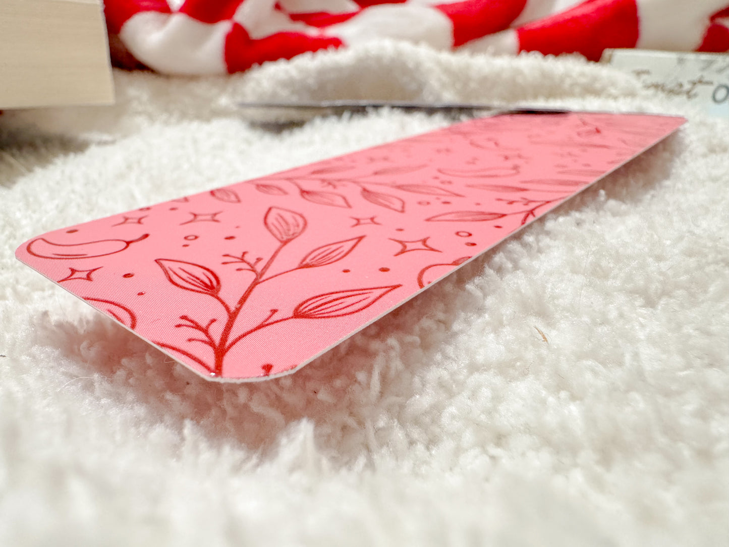 Pepper Garden - Embossed Soft Touch Paper Bookmark