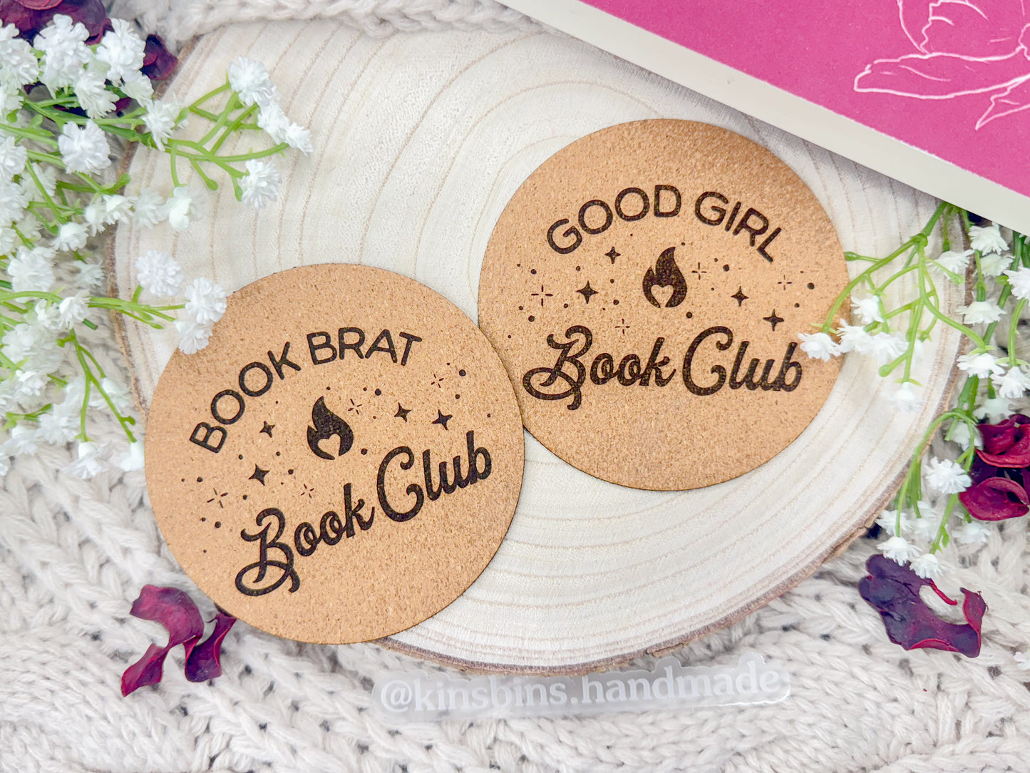 Book Club Thin Coasters