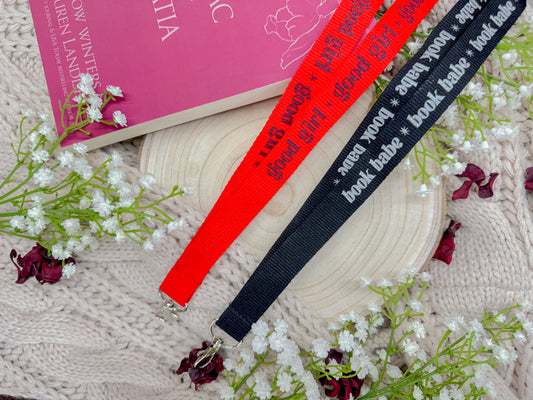 Good Girl/Book Babe Lanyard