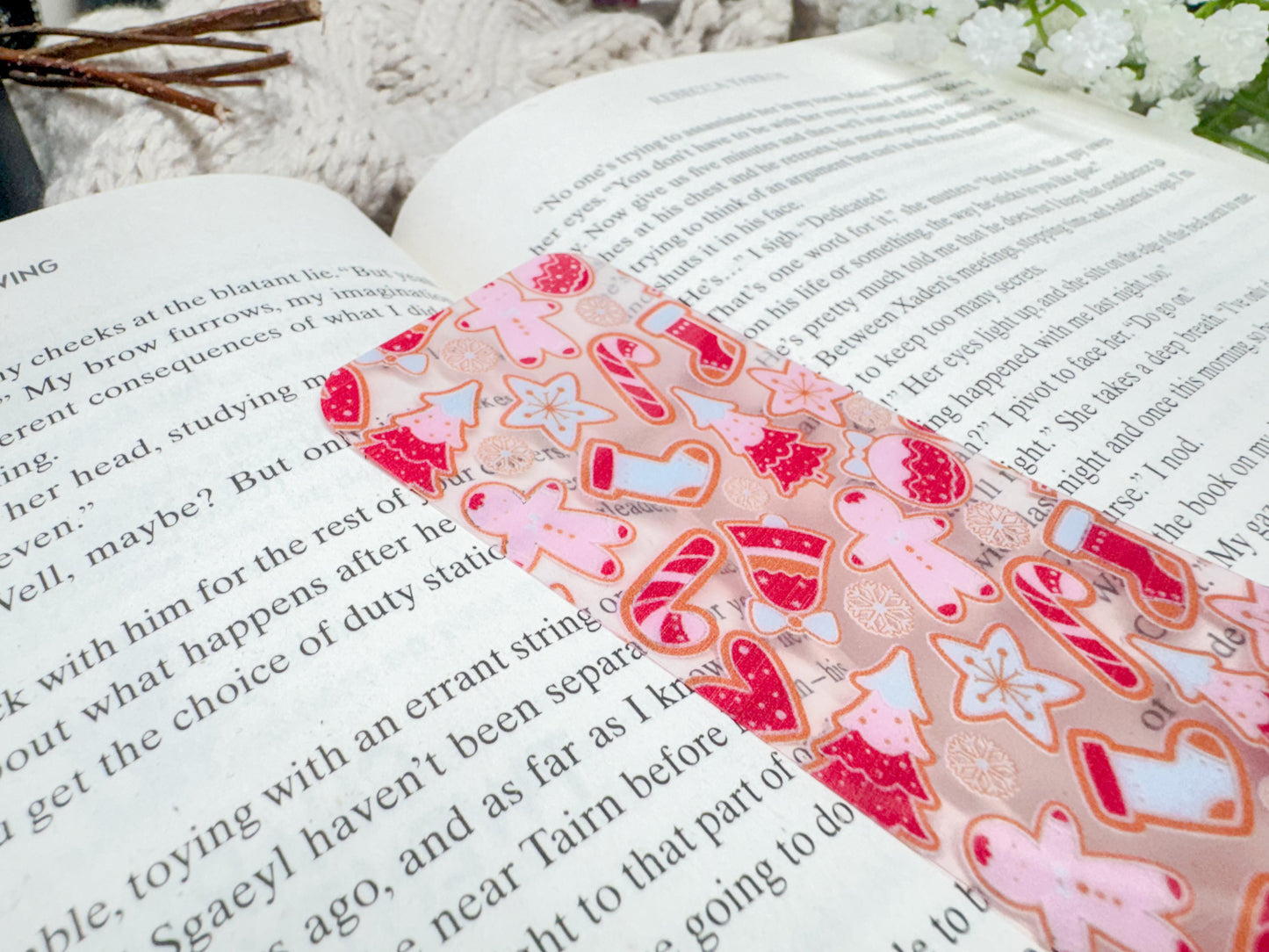 Christmas Cookies - Flexible Bookmark