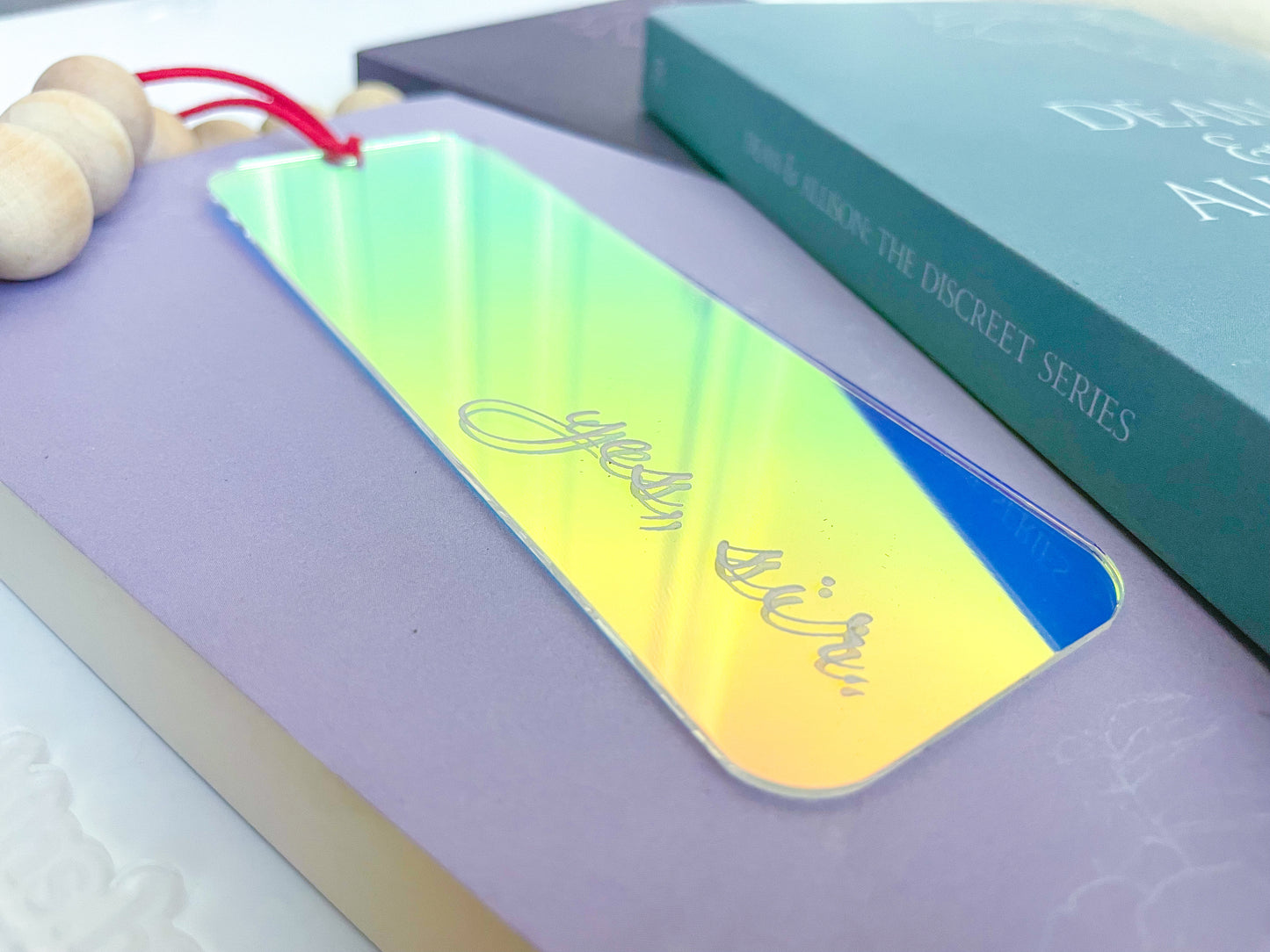 Yes Sir - Shiny Iridescent Bookmark