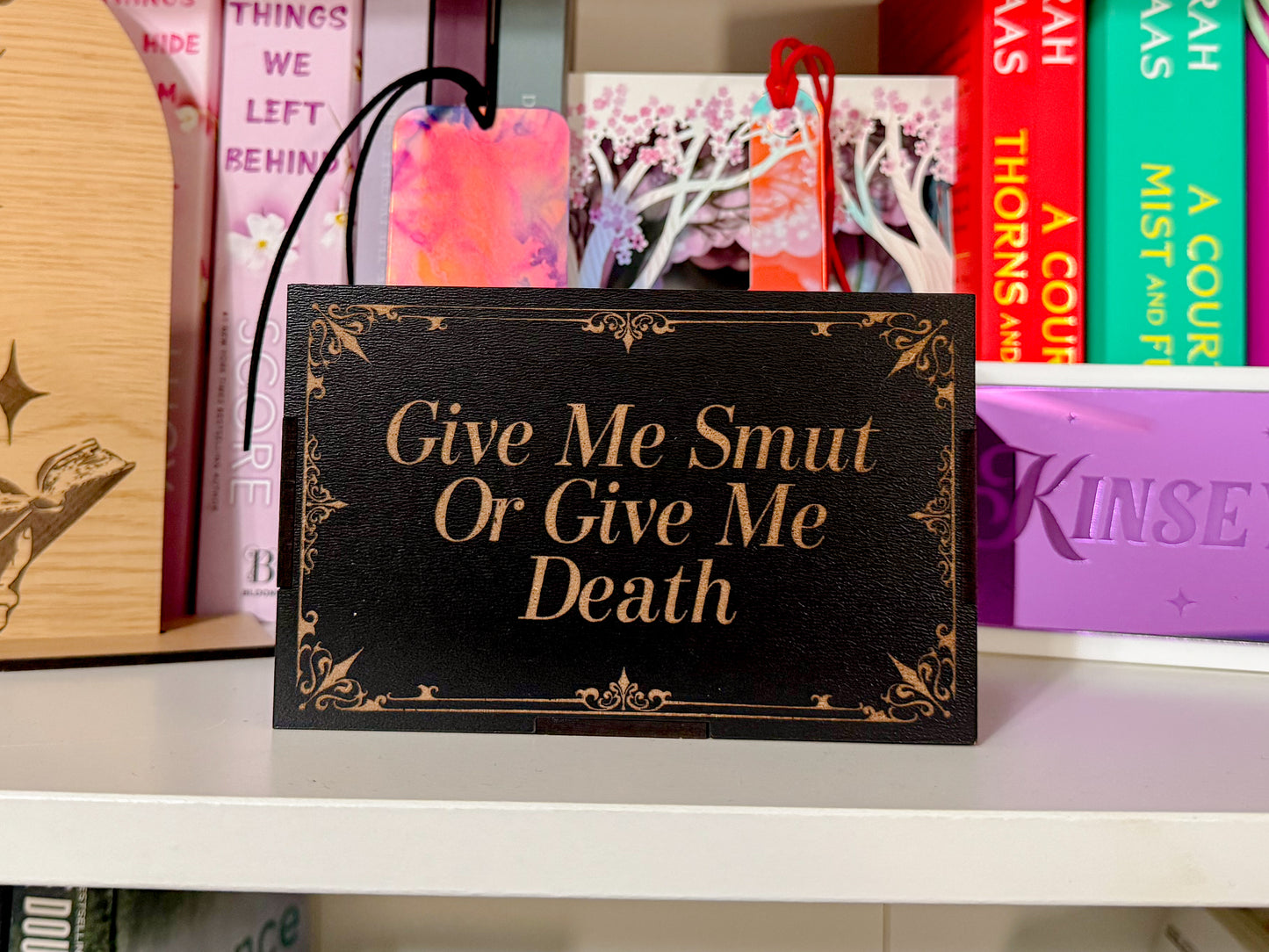 Give Me Smut or Give Me Death - Bookmark Keeper