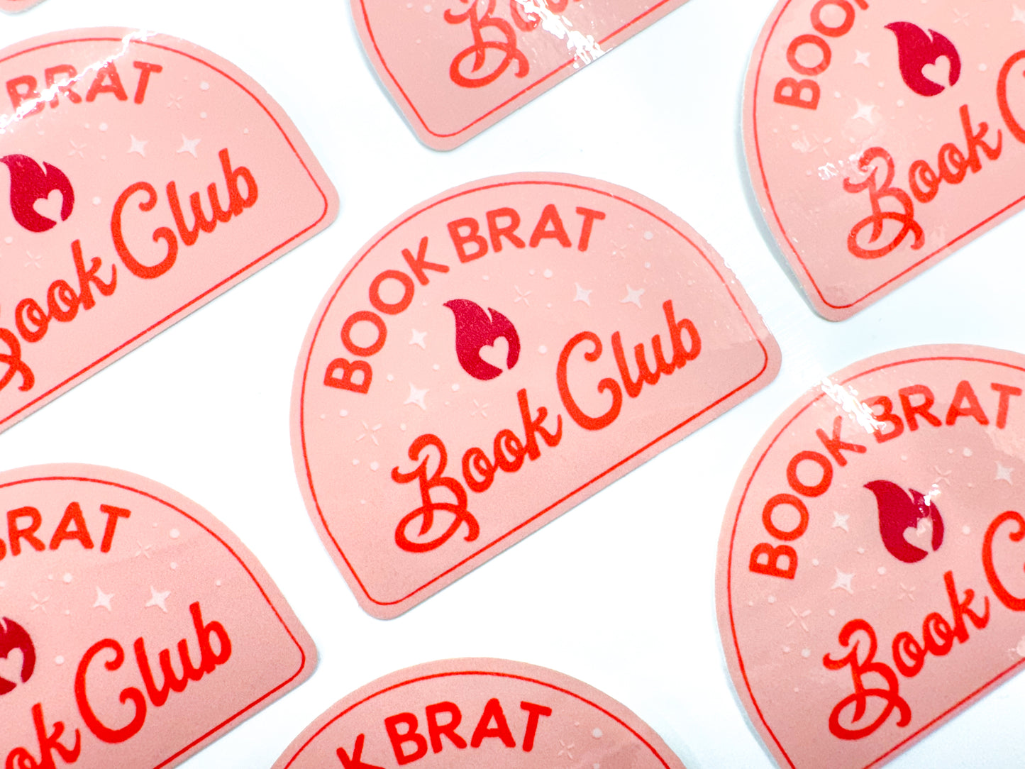 Book Brat Club Sticker