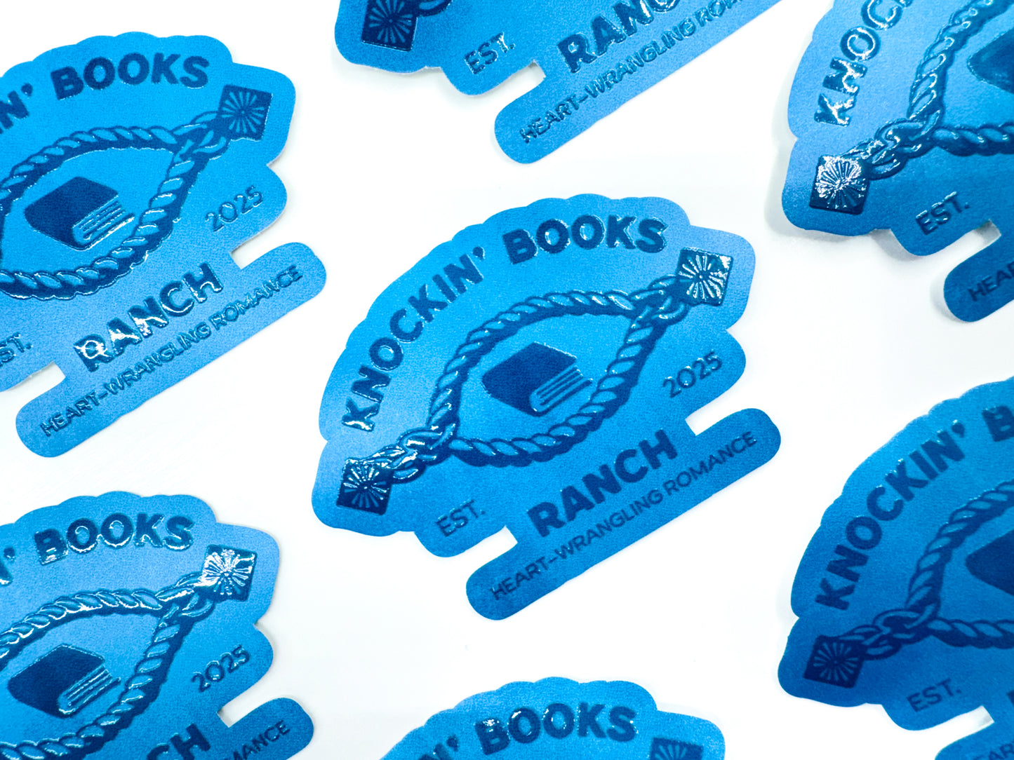 Knockin’ Books Ranch Sticker