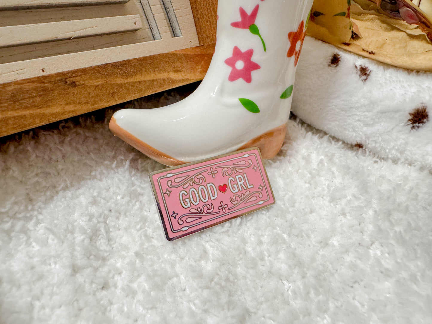 Good Girl Enamel Pin