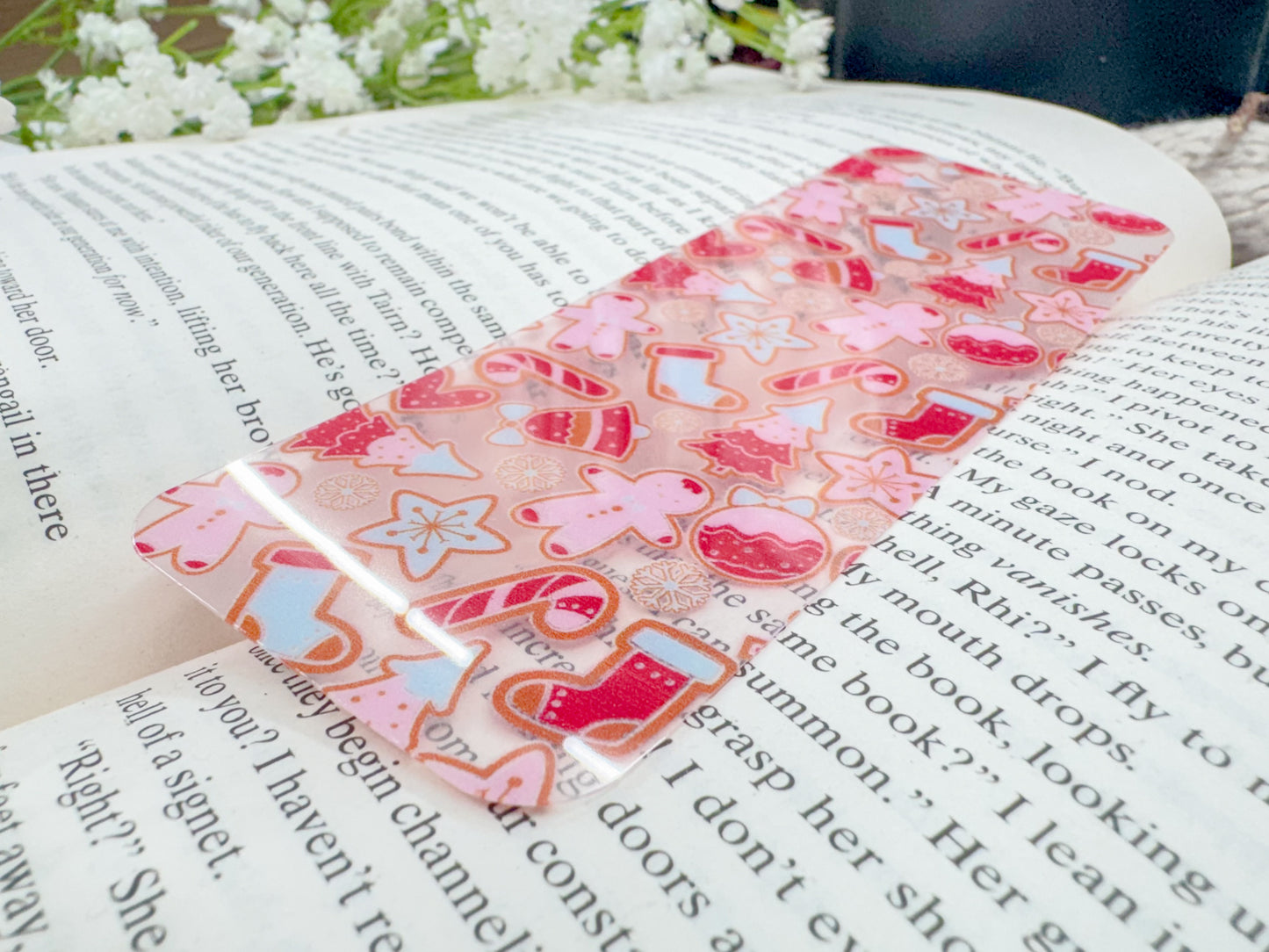 Christmas Cookies - Flexible Bookmark