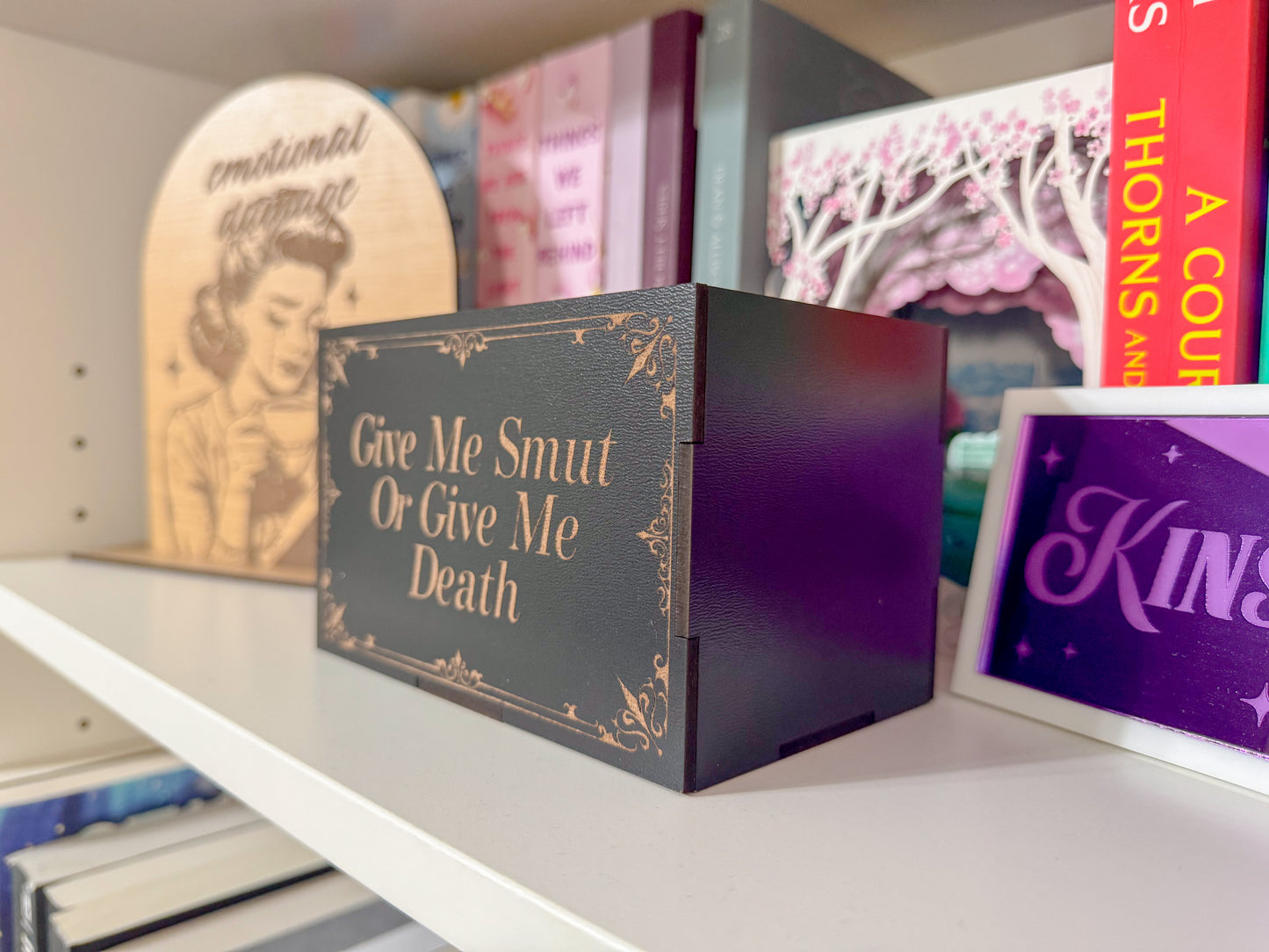 Give Me Smut or Give Me Death - Bookmark Keeper