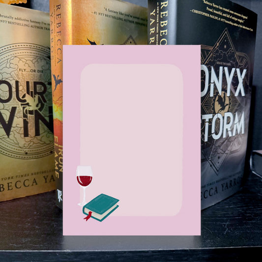 Wine Time - 5x7 Notepad